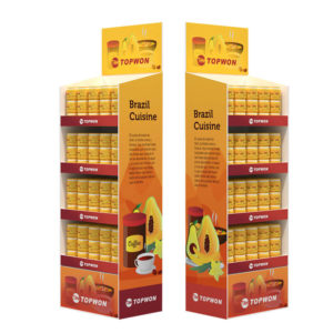 ECO Friendly Retail Floor Displays for Supermarket - SFD614