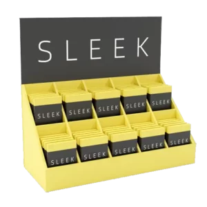 retail cardboard counter display