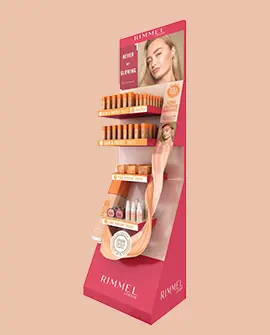 cosmetics retail display