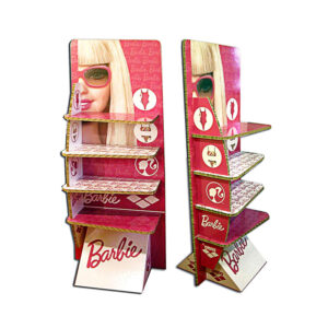 Custom Cosmetic Honeycomb Floor Displays MH-005