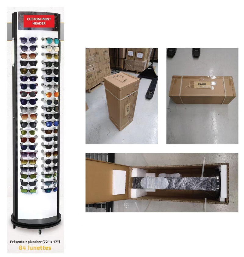 Sunglasses Display packaging