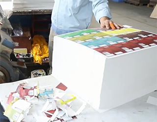 cut cardboard displays