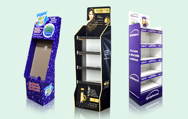 corrugated display stands