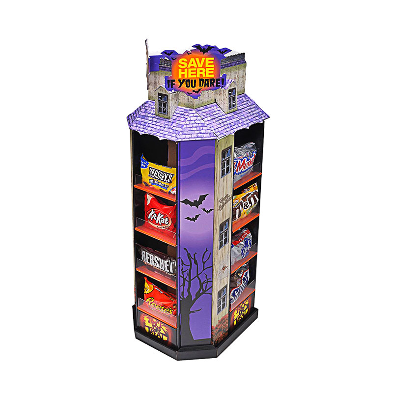 halloween beer display