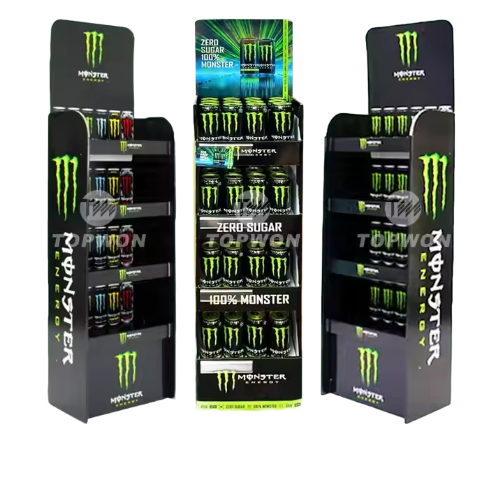 Monster Energy Drink Display Stand