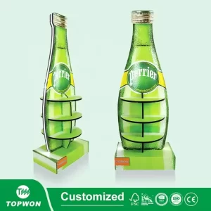 PVC Beverage Display Rack