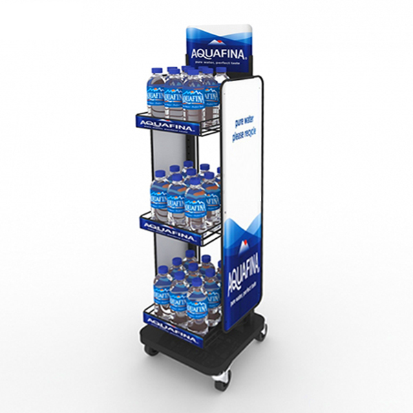 metal display racks