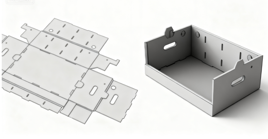 tray-style structure