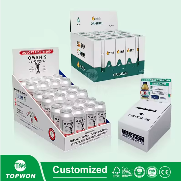 16 oz can display stand