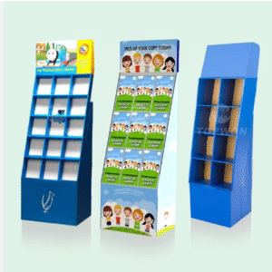 3 Tiered Book Cardboard Book Displays