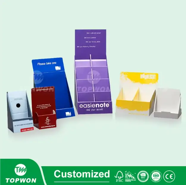 cardboard countert op book displays