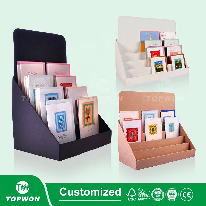 Counter Display Rack For Greeting Card