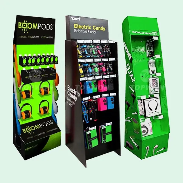 Cardboard Mobile Phone Accessories Displays