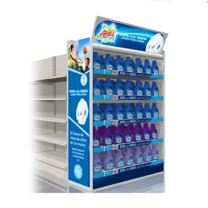 custom cardboard end cap displays