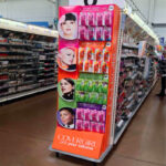Cardboard EndCap Display Rack