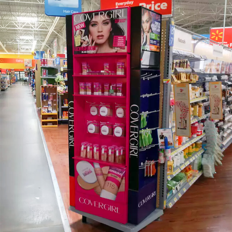 grocery store end cap displays