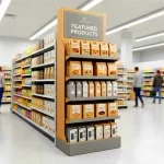 Endcap Display for Tea